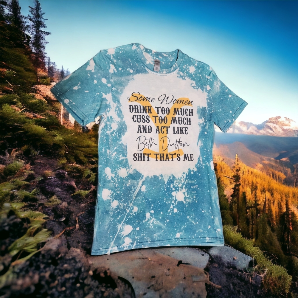 Yellowstone Crewneck T-shirt (Beth Dutton)
